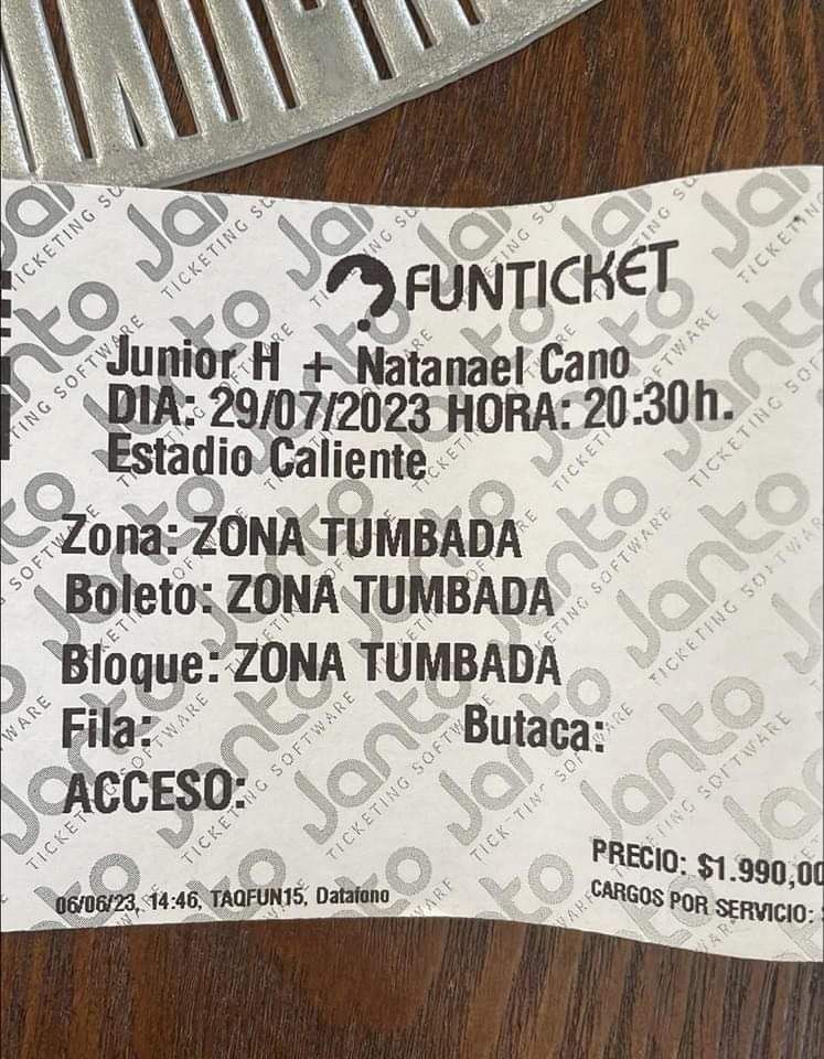 Natanael Cano & Junior H Tickets TijuaNa