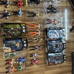 AEW WWF HASBRO WWE FIGURES CHEAP