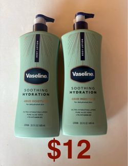 Vaseline Soothing Hydration Body Lotion 2-Pack
