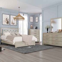 💥SUPER DEAL💥7pc Queen size Bedroom Set
Take it home with $39down 
Hablamos Español Y Financiamos🙋