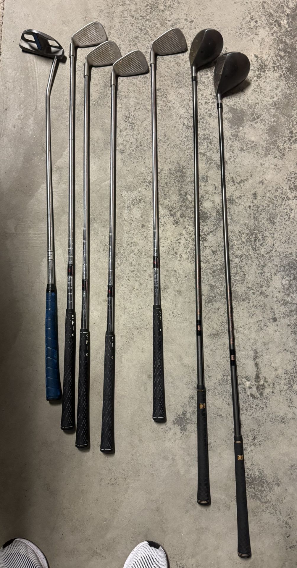 Various Golf Clubs
