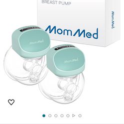 Mommed S10Pro Breast Pump Hands Free,Double Wearable Breast Pump with 3 Modes & 9 Levels, Leak-Proof Design, 24mm Portable Electric Breast Pump with E