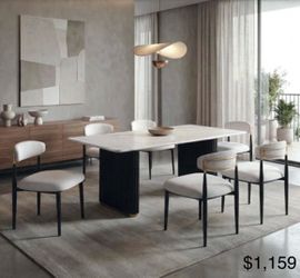 Dining table set
