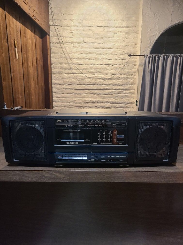 Vintage 90's Cassette / JVC Radio Boom Box