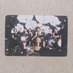 Twice Group Photocard 