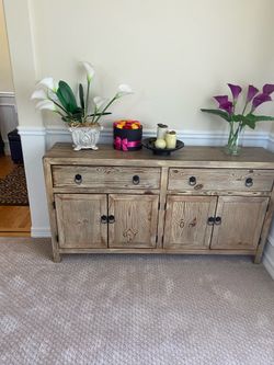 2 dresser cabinets.