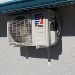 Mini Split installation today