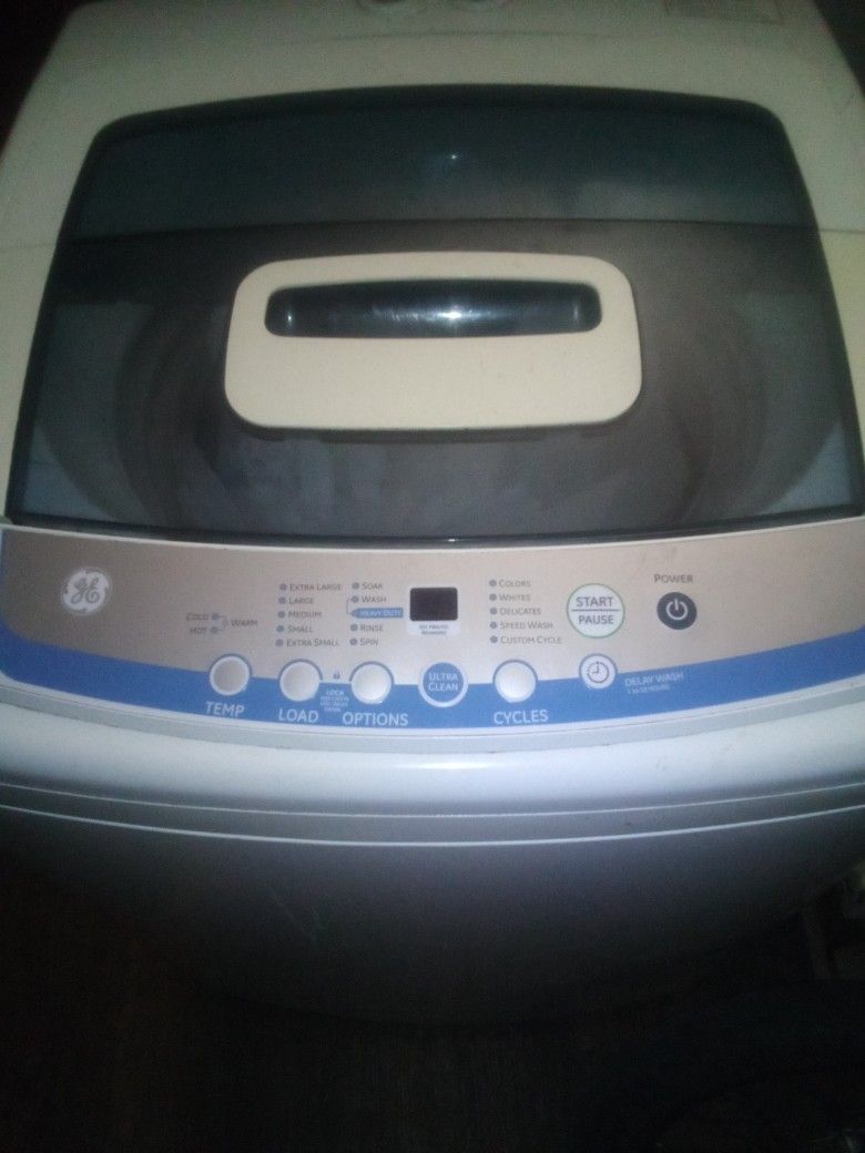General Electric Washer Digital