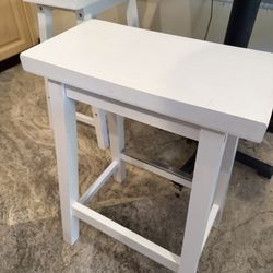 White Stool 24” Seat Height - $15 Each