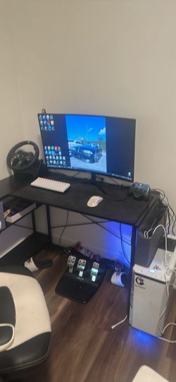 While pc setup minus wheel