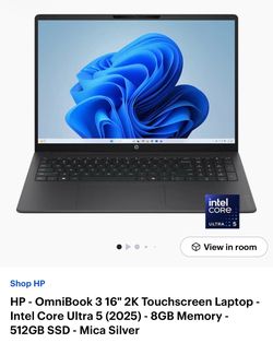 Hp omnibook laptop