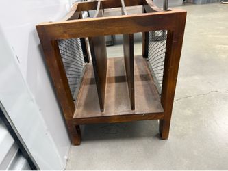 Wooden Magazine/Book Rack