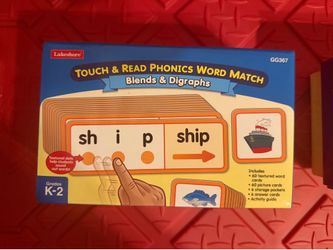 📚 Lakeshore Touch & Read Phonics Word Match Sets – NEVER USED