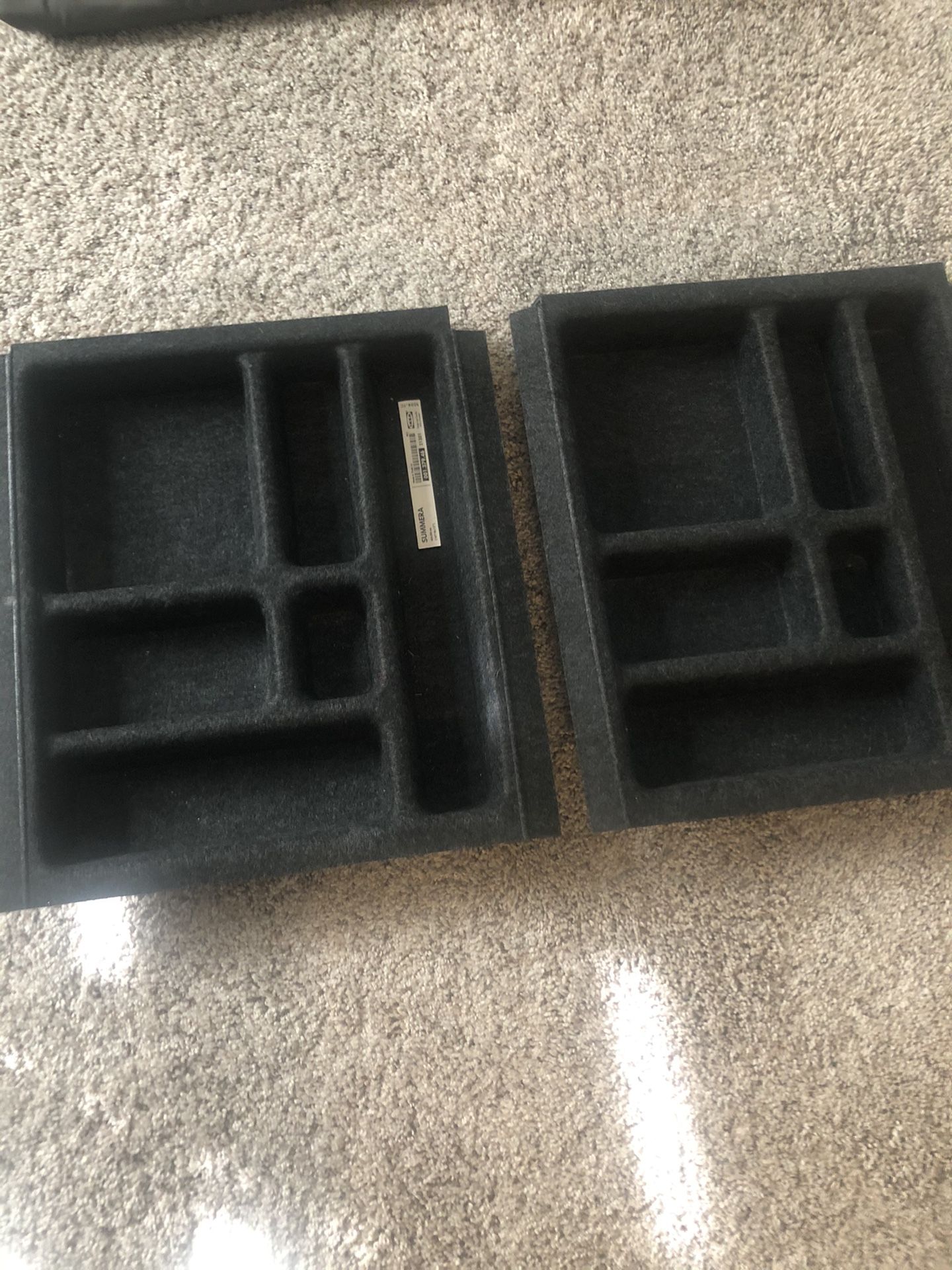 2 Ikea Drawer Organizers
