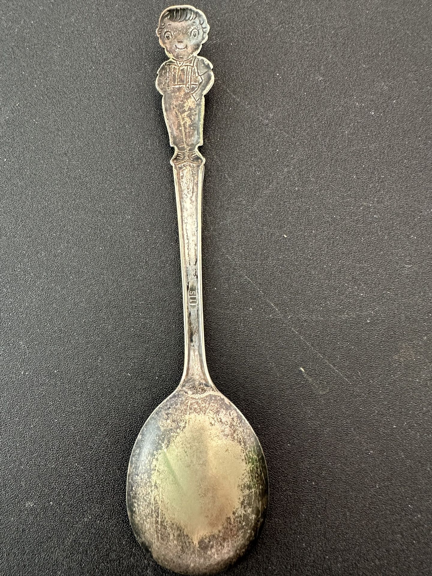 Antique Silver Plated Spoon