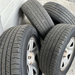 Original Tacoma Rims 5 Lugs 5x114.3 With Tires