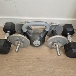 Dumbells/Kettle Ball