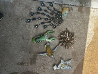 Yard decorations metal