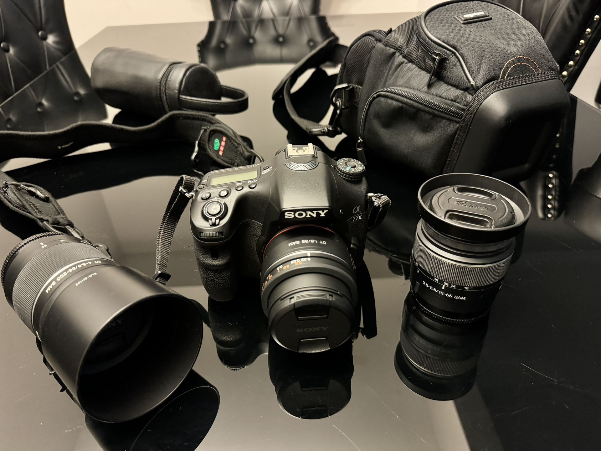 Cameras Sony A77 Full Frame Sony Alpha A77 II 24 Megapixel Photo - Main Image