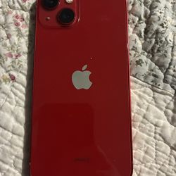 Iphone 13 Red 128gb Unlocked In Good Working Condition