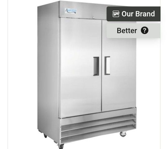 Commercial Two Door Reach-In
