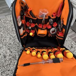 Electrician backpack set
