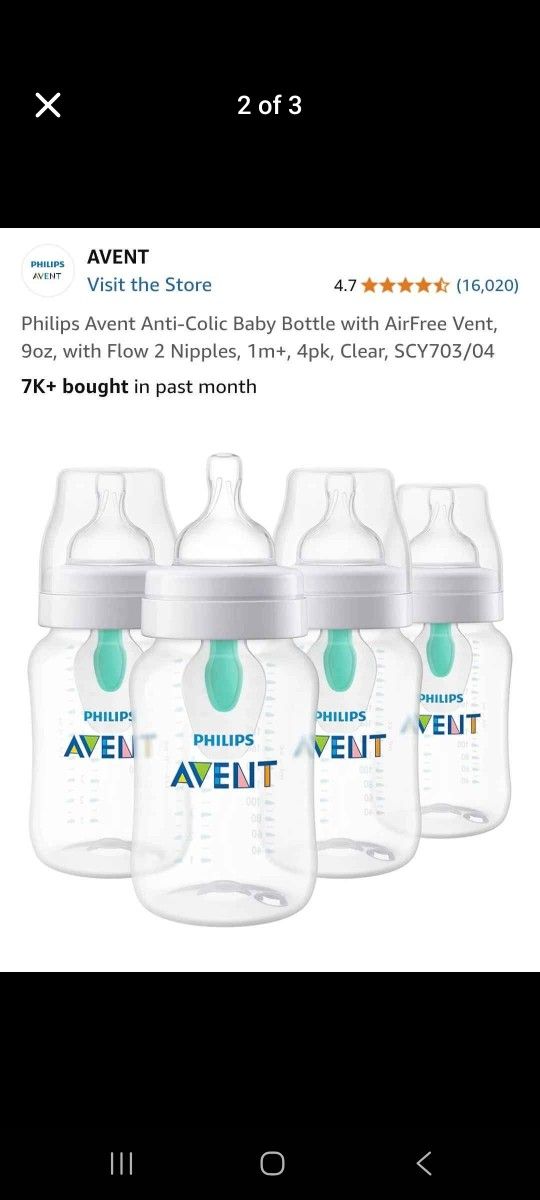 Philips Avent Baby Bottles