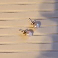 Pearl Stud Earrings