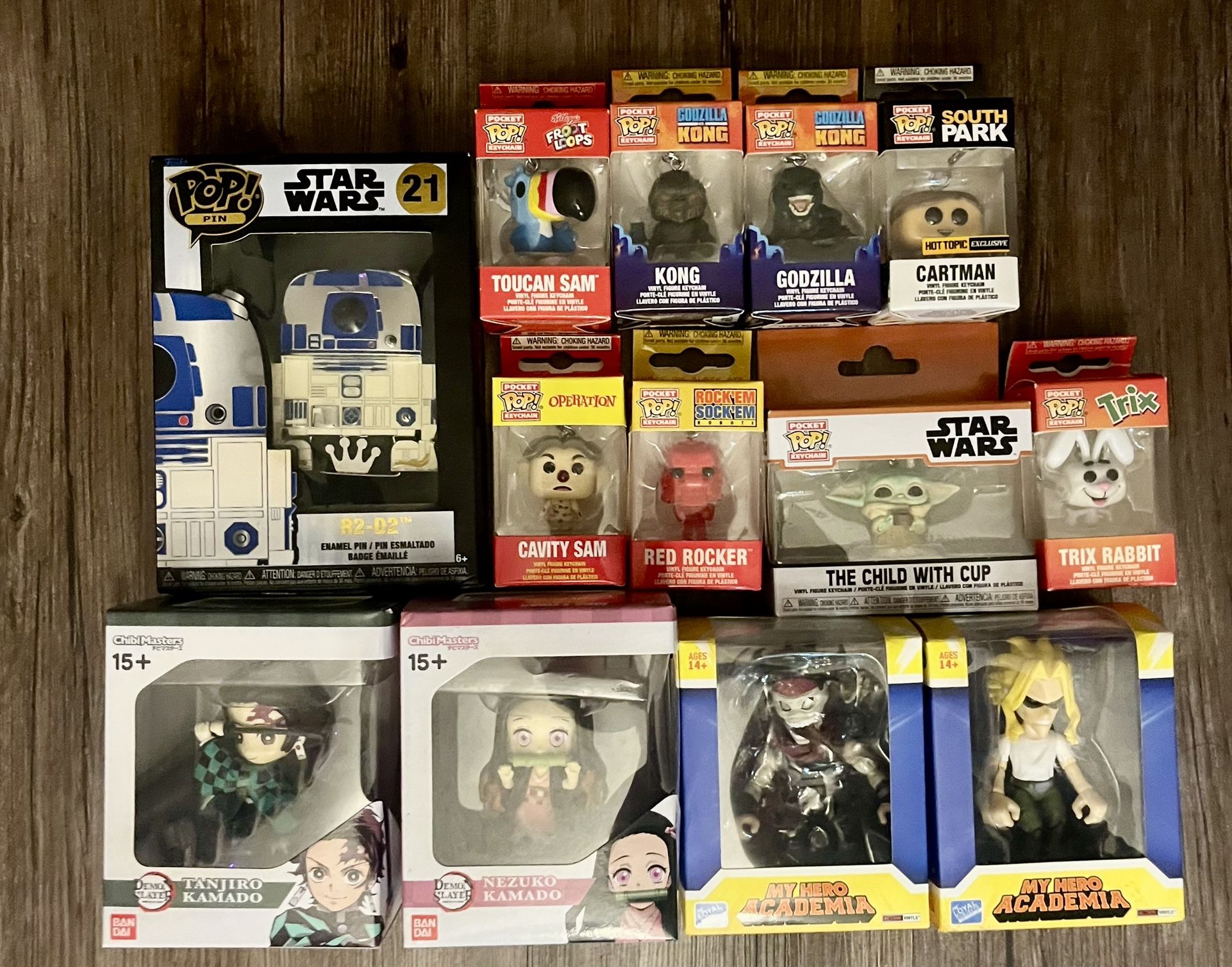 Demon Slayer/Pop Figures /my Hero Academia