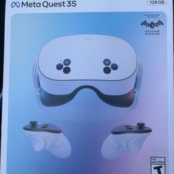 Meta Quest With Batman Included Unopened 