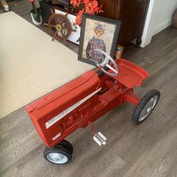 International harvester pedal tractor. Collector item. 