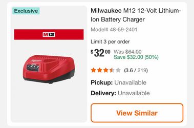 Milwaukee m12 charger