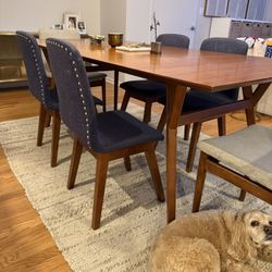 Six West Elm / Happy Chic By Jonathan Adler Dining Room Chairs