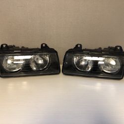 92-96 BMW E36 GLASS Headlights 