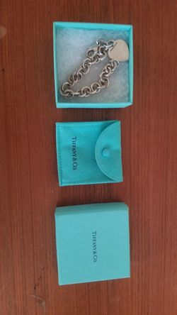 Tiffany heart bracelet sterling silver