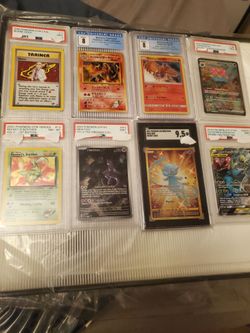 Graded pokemon cards