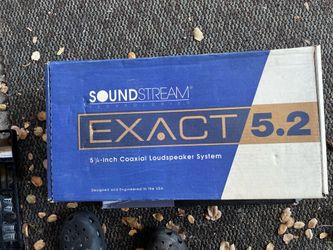 $170-BRAND NEW Soundstream EXACT 5.2 - 5.25" Coaxial Loudspeaker System (Old School)