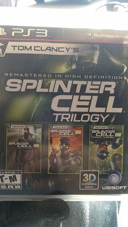 Splinter cell trilogy ps3