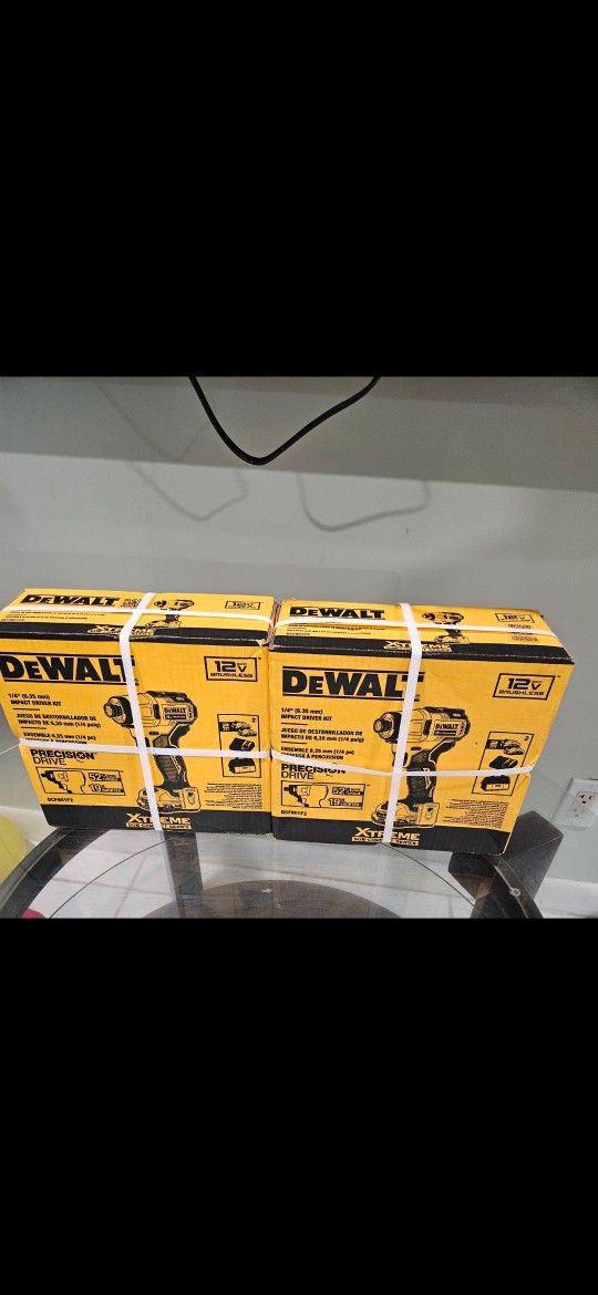 Dewalt 12v New Never Opened $120 Each 