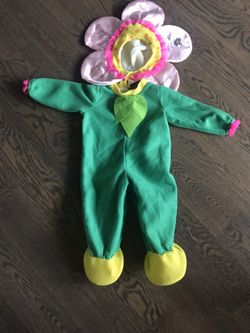 Flower costume 12m