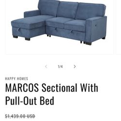Marcos Sectional Couch (Free Delivery)