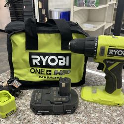 RYOBI ONE+ 18V Cordless 1/2 in. Drill/Driver Kit With Battery And Charger