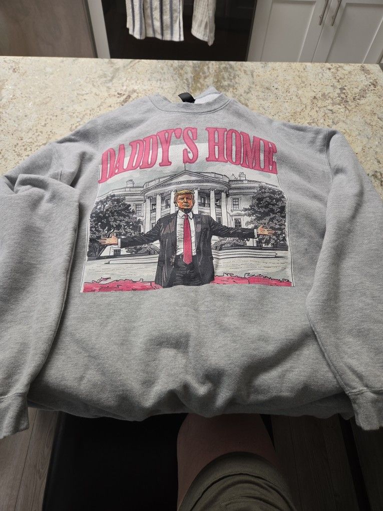 Trump DADDY'S HOME sweatshirt
