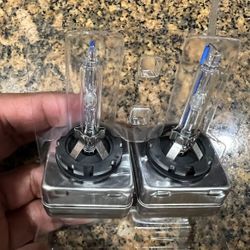 Set Of D1S D1R 8000K HID Bulbs - Light Blue