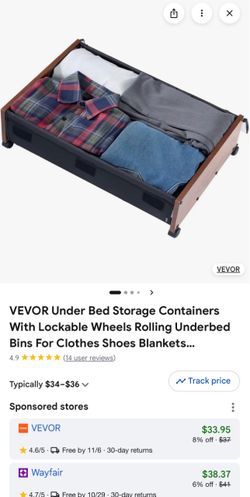 Under bed storage
