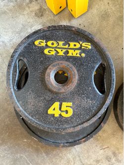Gold’s GYM 45lbs Weight Plates