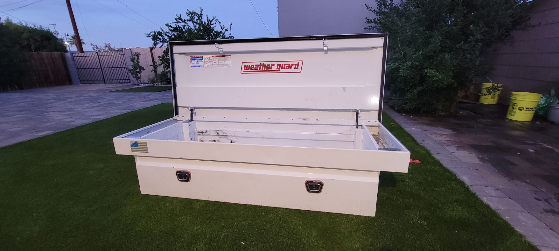 Weather guard truck tool box