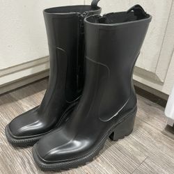 CHLOE DUPE rain Boots 10 Woman 