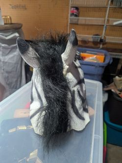 Halloween Zebra Mask