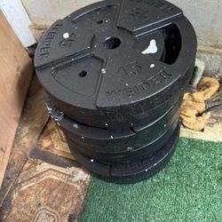 15 Lbs Barbells 